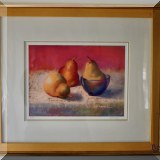 A20. “Pearing Off” Signed Robin Carroll print. 